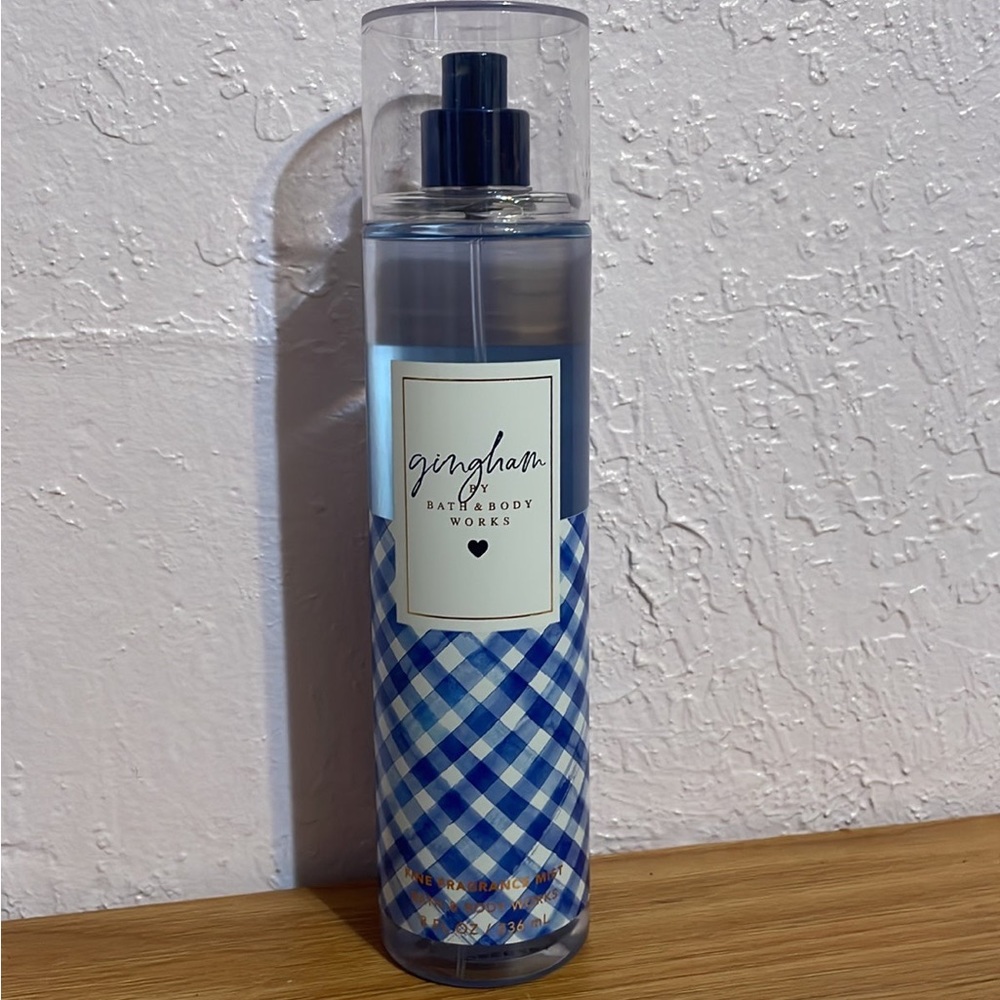 BBW gingham body mist spray